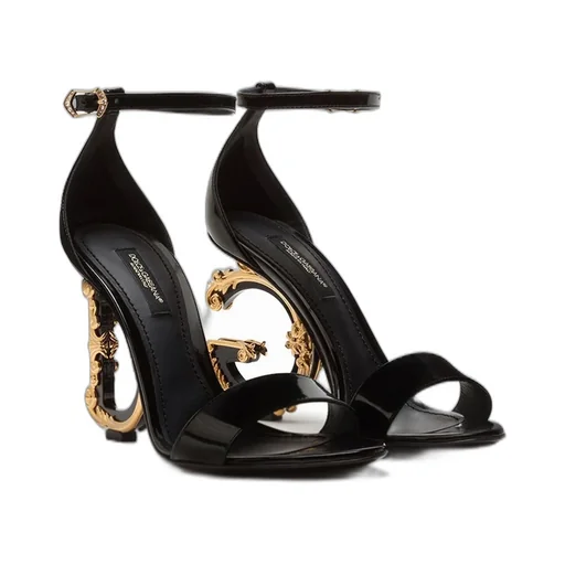 Baroque Heel Sandals