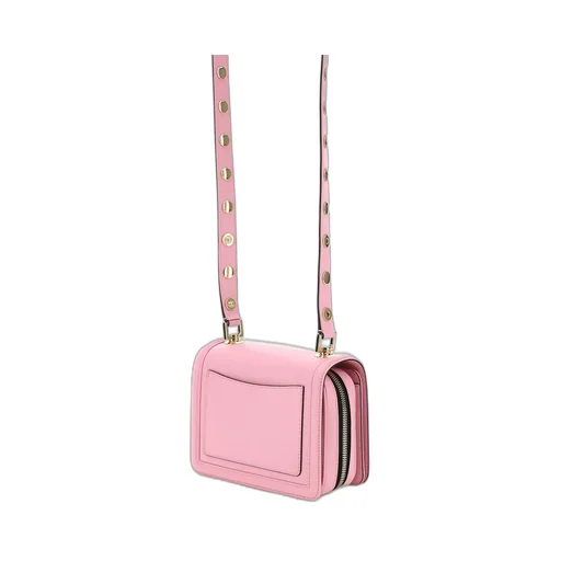 Logo Engraved Twist-Lock Crossbody Bag