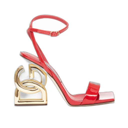 Keira Dg Heel Square Toe Sandals