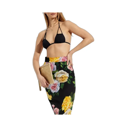 Logo Plaque Two-Piece Swimsuit