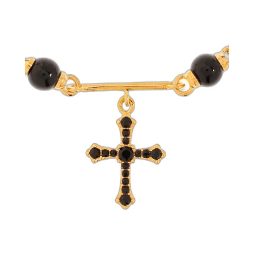 Cross Embellished Bracelet