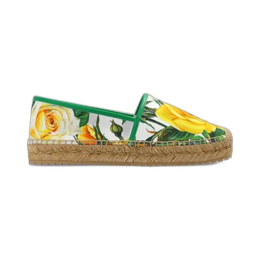 Floral Printed Espadrilles