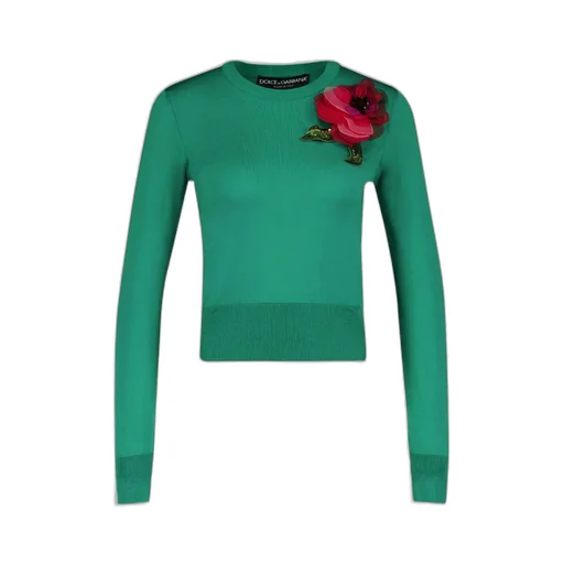 Flower Patch Knitted Sweater