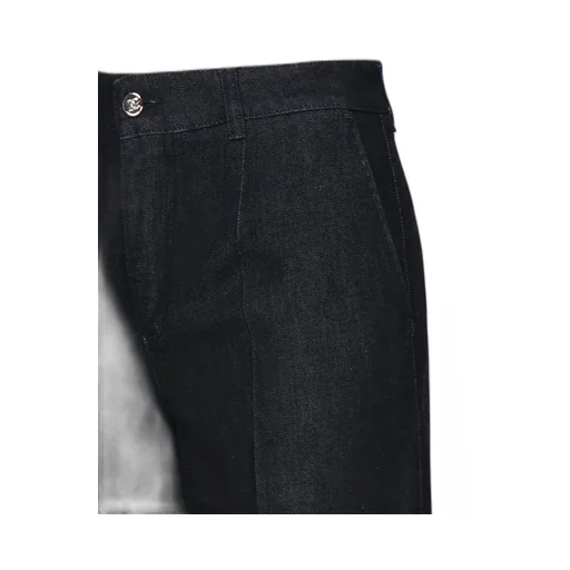Pressed Crease Palazzo Jeans