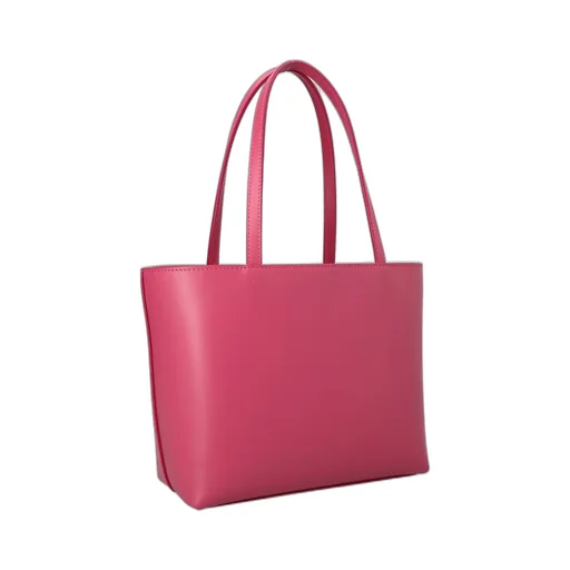 Logo Embossed Small Shopping Bag