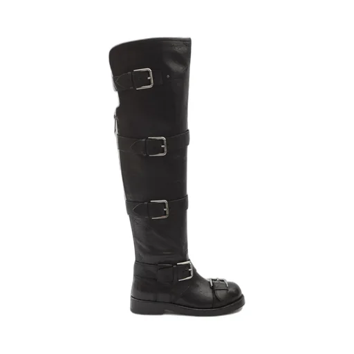Buckle Detailed Boots