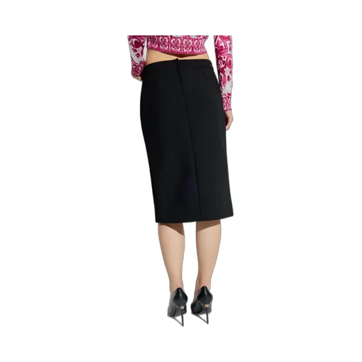 Front Slit Midi Pencil Skirt
