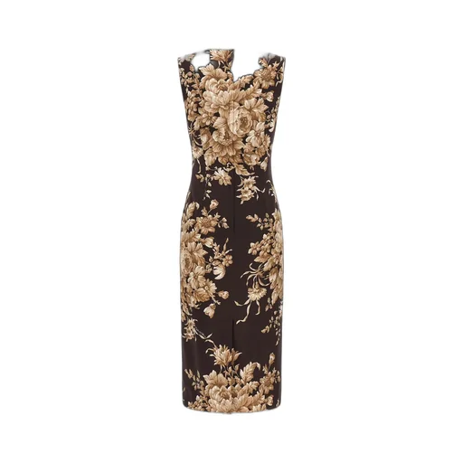 Floral Printed Midi Dress