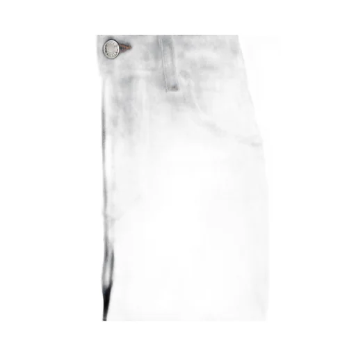 Distressed Straight Leg Jeans