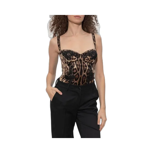 Leopard Printed Bodysuit