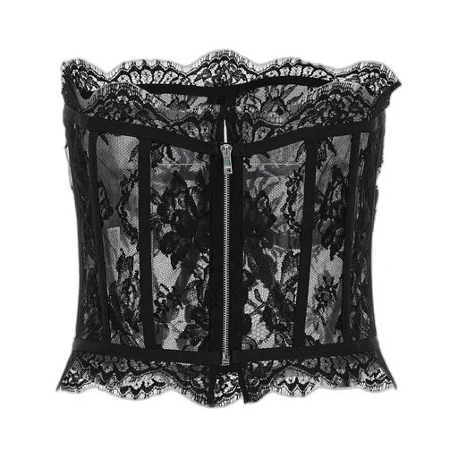 Floral Lace Corset Top