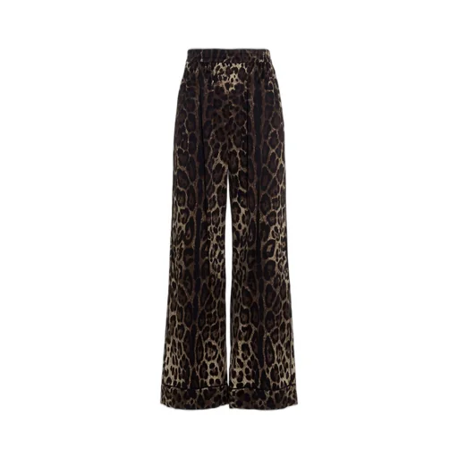 Leopard Print Pajama Pants