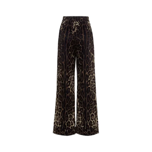 Leopard Print Pajama Pants
