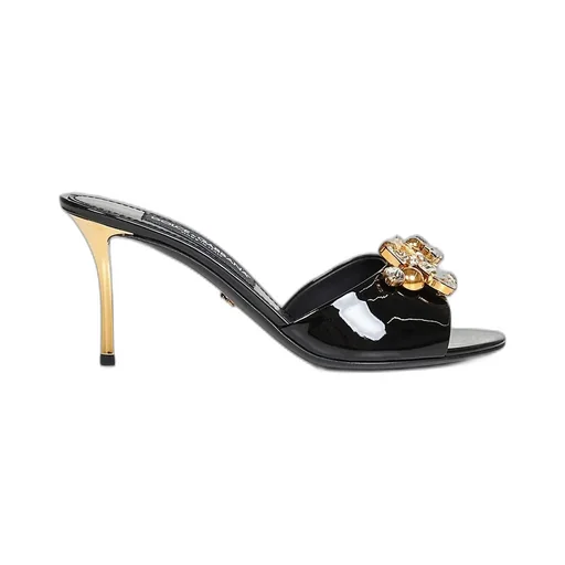Embellished Slip-On Mules