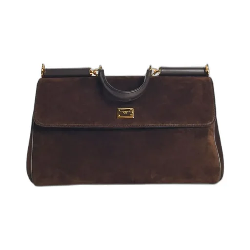 Sicily Foldover Top Tote Bag