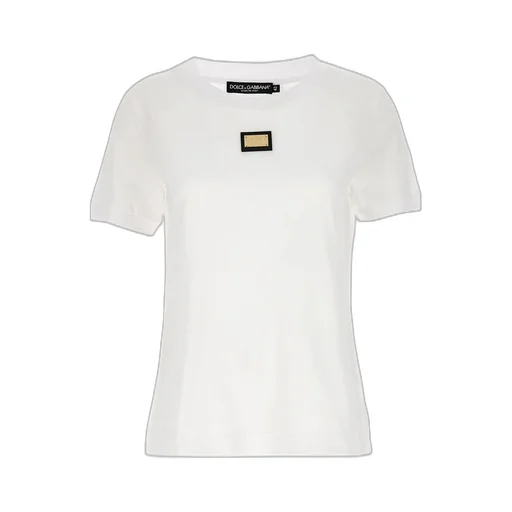 Logo Patch Crewneck T-Shirt