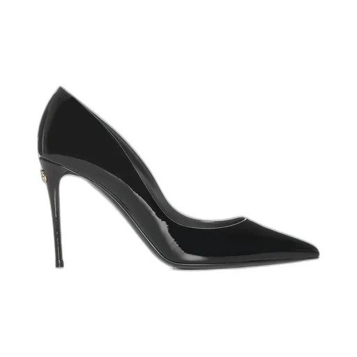 Logo Plaque Pointed-Toe Pumps