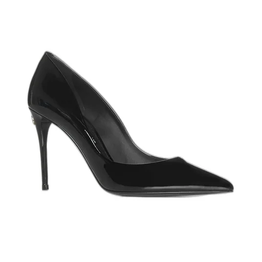 Logo Plaque Pointed-Toe Pumps