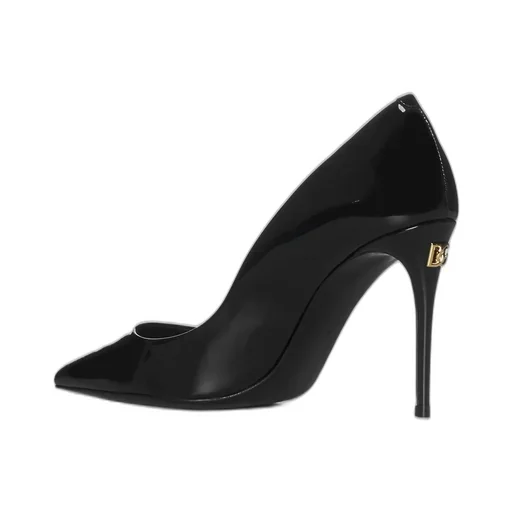 Logo Plaque Pointed-Toe Pumps