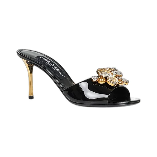 Embellished Slip-On Mules
