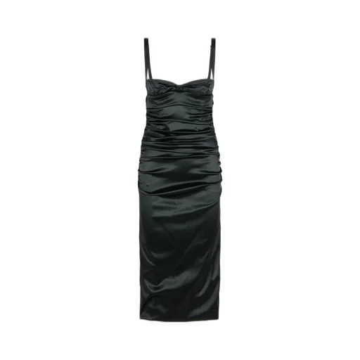 Stretch Satin Dress