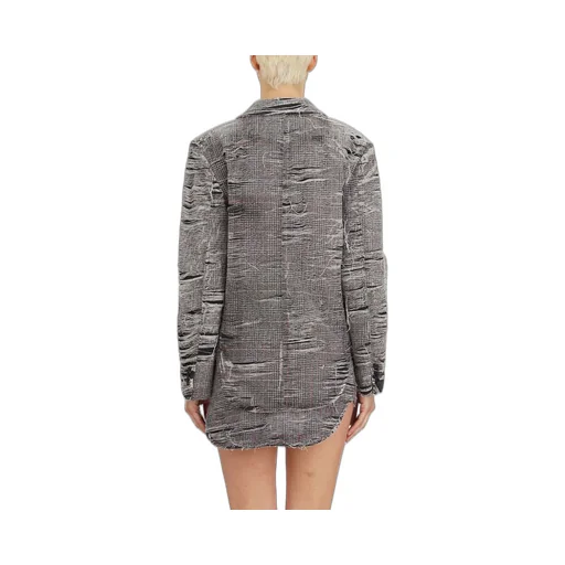 De-Phonix-Fsg Distressed Blazer