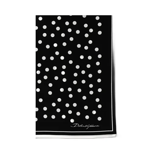 Polka Dot Printed Scarf