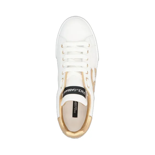 Logo Plaque Lace-Up Sneakers