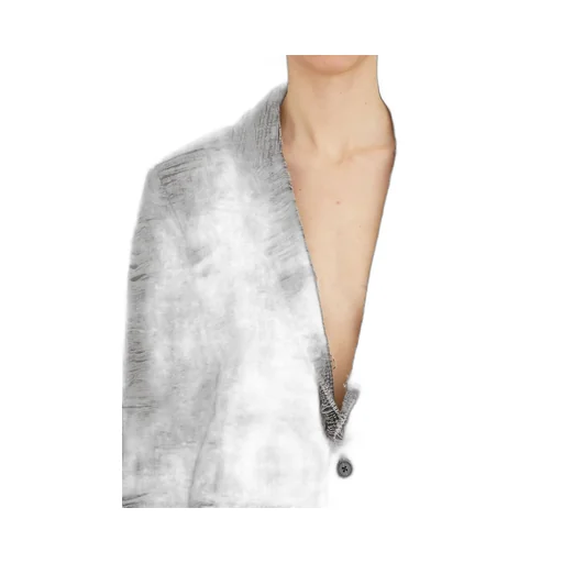 De-Phonix-Fsg Distressed Blazer