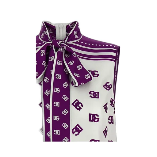 All-Over Dg Logo Printed Twill Top