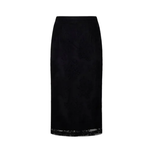 Midi Lace Pencil Skirt