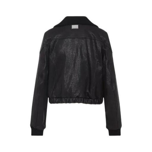 Elasticated Waistband Zipped Jacket