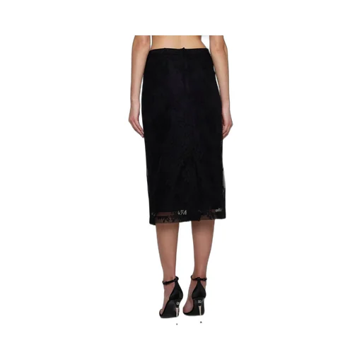 Midi Lace Pencil Skirt