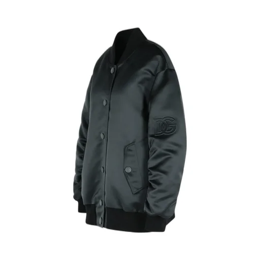 Embossed Printed Oversized Jacket