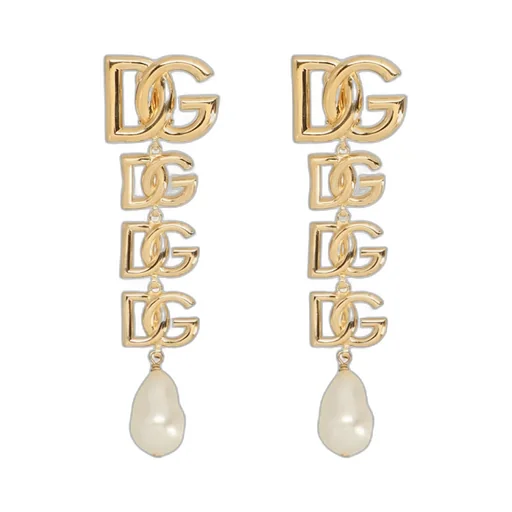 Dg Logo Clip-On Earrings