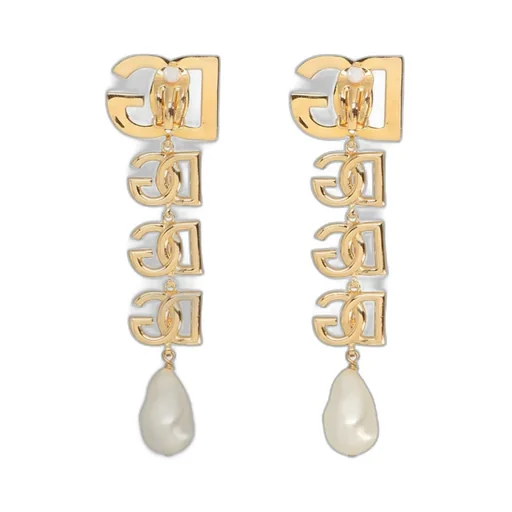 Dg Logo Clip-On Earrings