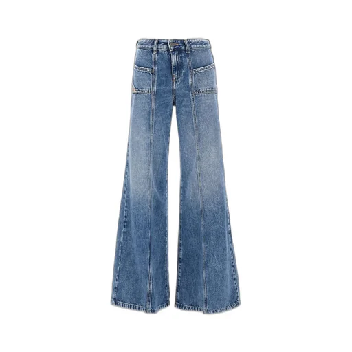 D-Akii Flared Panelled Jeans