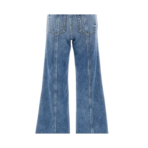 D-Akii Flared Panelled Jeans