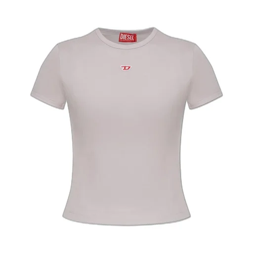 T-Uncutie-Long-D Embroidered D Patch T-Shirt