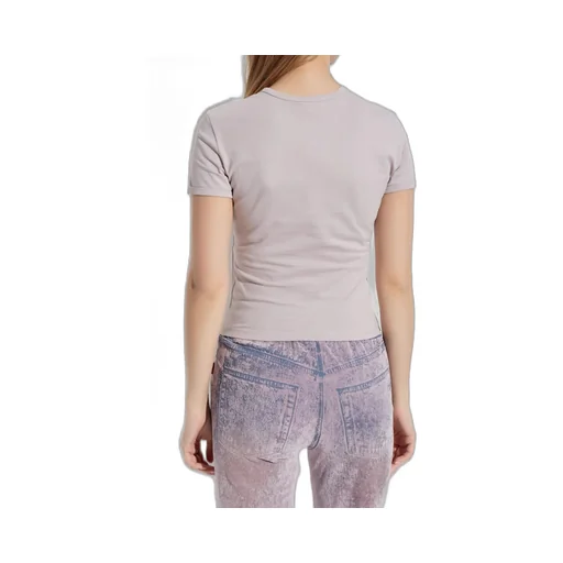 T-Uncutie-Long-D Embroidered D Patch T-Shirt