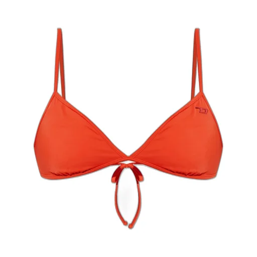 Logo Plaque Cloudy Bikini Top