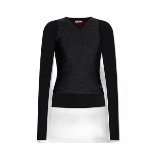 M-Rosel Knitted V-Neck Top