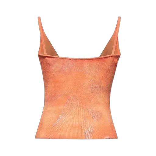 M-Ismina Metallic Knitted Cami Top