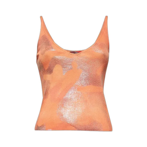 M-Ismina Metallic Knitted Cami Top