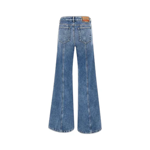 D-Akii Flared Panelled Jeans