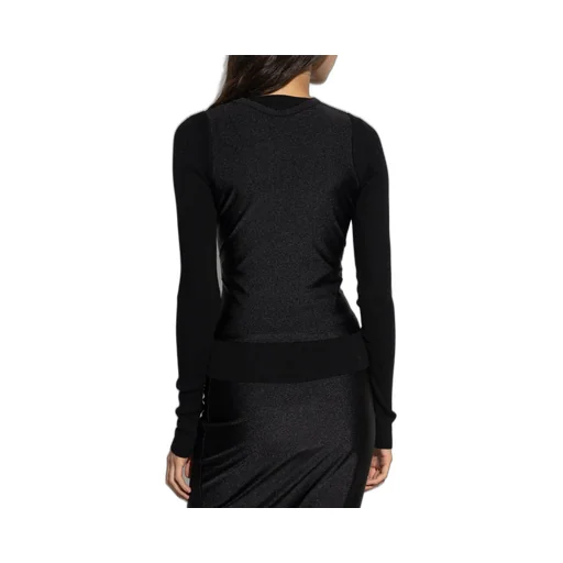 M-Rosel Knitted V-Neck Top