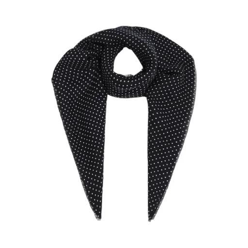 Polka Dot Wool Scarf