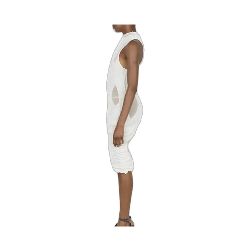Wetlook Knit Mini Dress