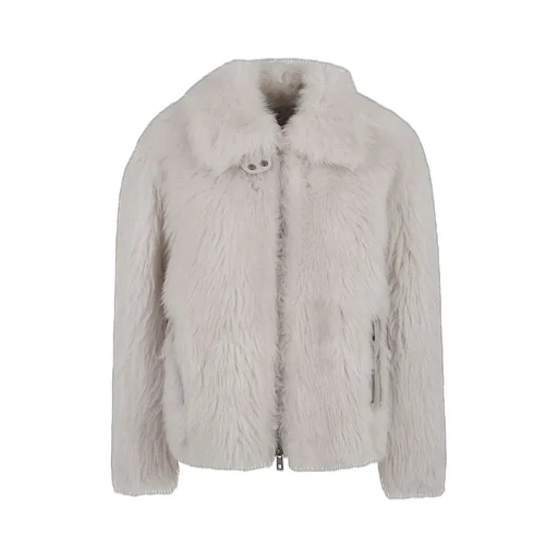 Faux Fur Zip Jacket