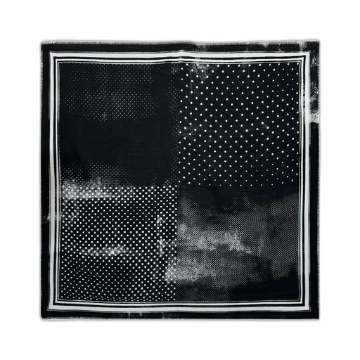 Frayed Square Scarf